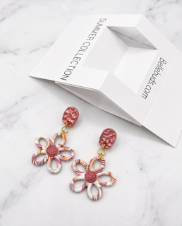 Blush Rainbow Drop Earrings